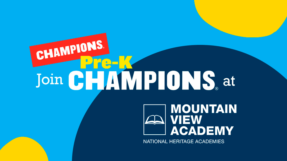 Join Champions Pre-K at Mountain View