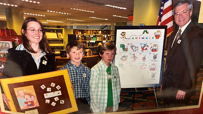 Y5-8 School in Walker: Walker Charter Academy's Jill Steffen celebrates 26 years.