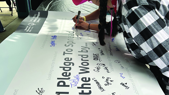 K-8 School in Summerfield: Summerfield Charter Academy students participated in the Polar Plunge.