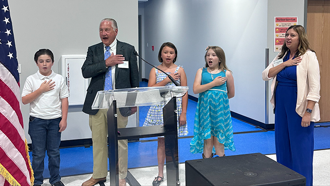 K-6 School in Commerce City: Capstone Academy hosts ribbon cutting ceremony.