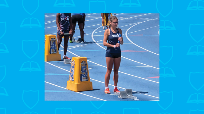 K-12 School in High Point: Phoenix Academy's track team wins five events at state finals.