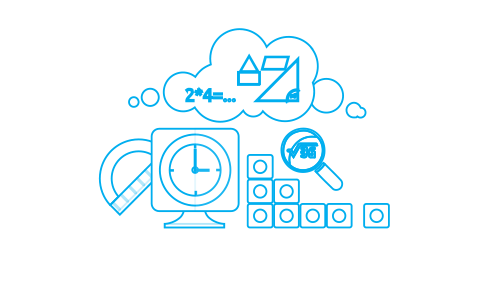 Math tools illustration