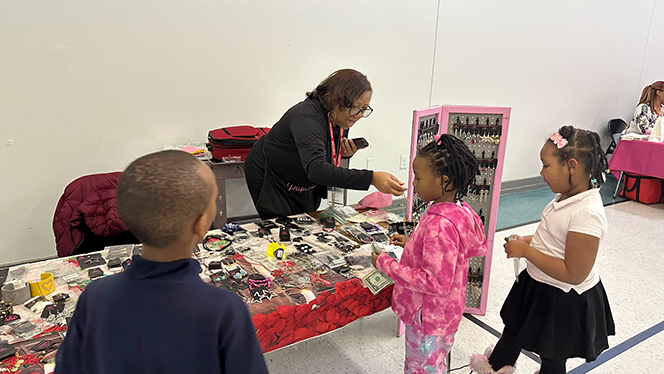 Y5-8 School in Pontiac: Walton Charter Academy celebrates Black History Month.