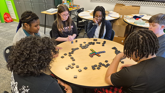 K-8 School in Ypsilanti: East Arbor staff launched an innovative initiative, The Game of Houses.