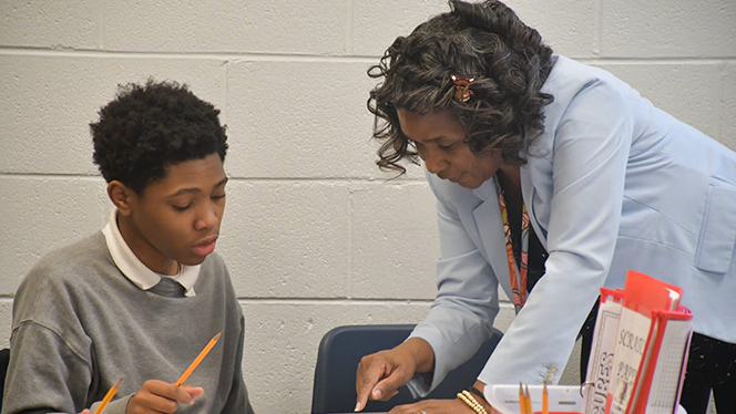 K-8 School in Lafayette: Willow Charter Academy was visited by special guests from the State of Louisiana.
